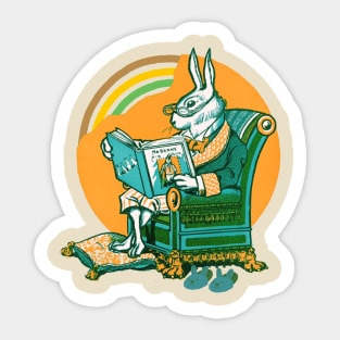 Bunny Slippers Sticker